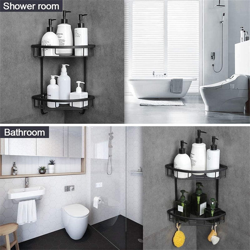 Schiffman Adhesive Shower Caddy