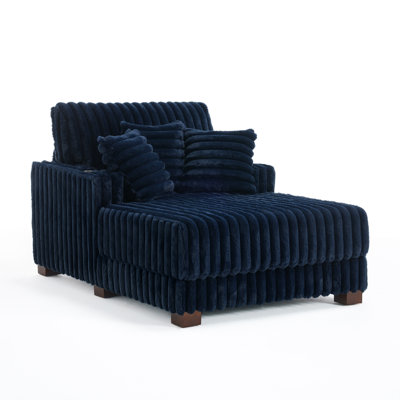 Chaise longue d'intérieur en fausse fourrure
