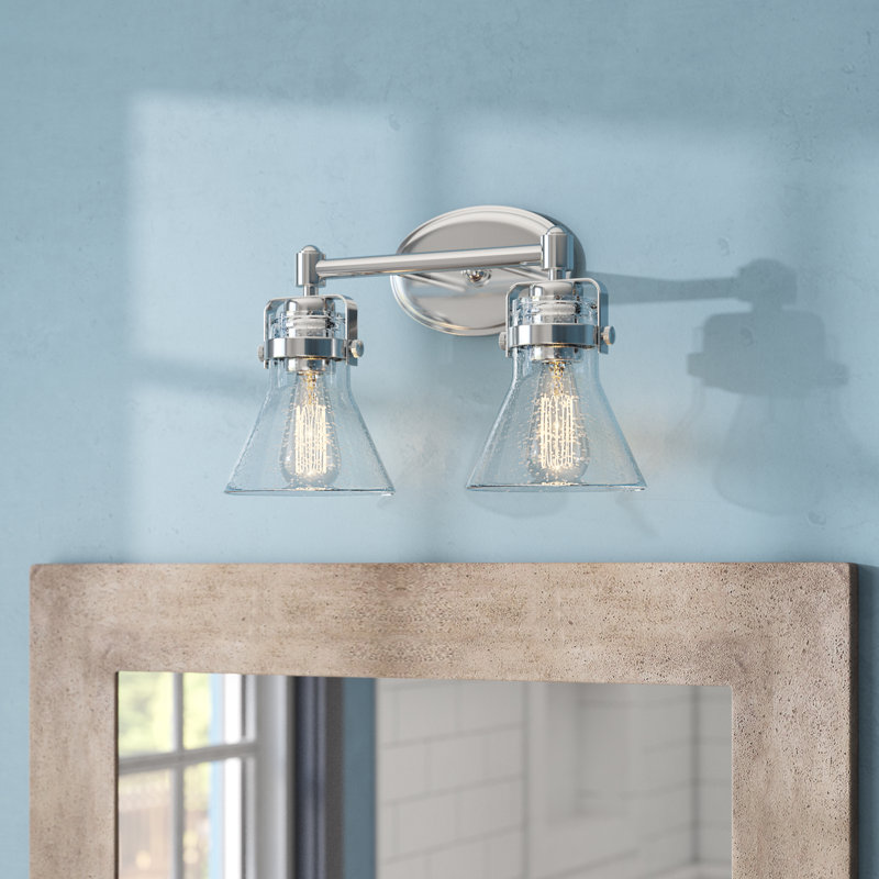 Éclairage pour meuble-lavabo à intensité variable Urbana, Non, Chrome poli, 2 Lights