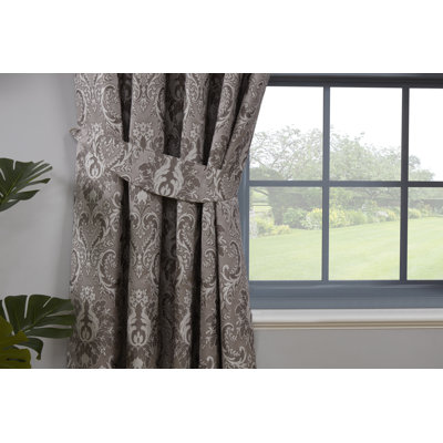 Calana 100% Polyester Woven Jacquard 20cm Curtain Tieback