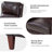 Beecher Lima Genuine Leather Manual Push Back Recliners-1607806245