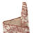 Loreen Geometric Machine Woven Rectangle Polypropylene Indoor / Outdoor Area Rug in Rust Red-1970729288