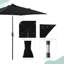 Parasol de marché carré 6,5 po x 6,5 po Salehah-1954652424