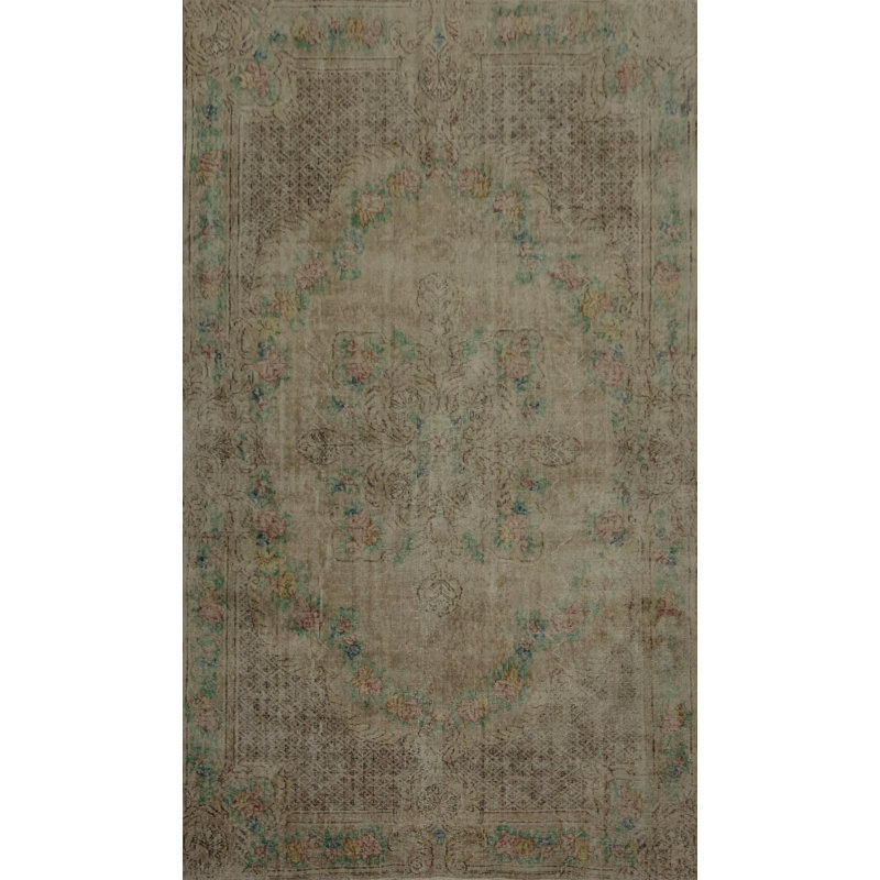 Tapis turc rétro Anatolian 6 x 9