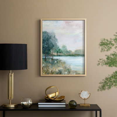 Blue Hour Framed Print - Solid Wood
