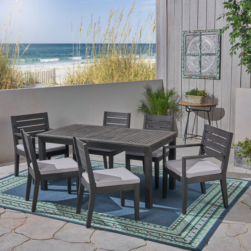 Ensembles repas pour patio, Grey/Grey
