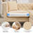 3 - Piece Upholstered L Shape Sectional Sofa Modular Sectional With Reversible Chaise-1403380435