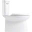 Toilette allongée deux pièces Brella 1,28 GPF (siège non inclus)