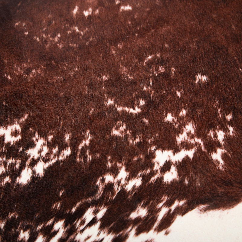 Small Faux Cowhide Tri-color Rug