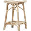 Tabouret d'appoint en bois massif Everton