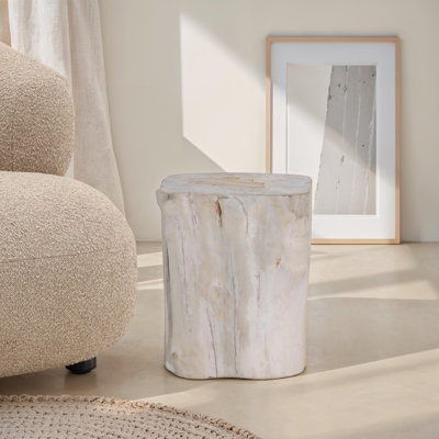 Mansi Solid Wood End Table