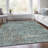 Machine Washable Indoor/Outdoor Xhevrie Taupe Rug-1437041398
