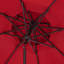 Parasol d'extérieur festonné inclinable 101 po Poppy-482910545
