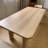 Modern simple solid wood rectangular table-1999128893