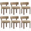 Chaises de salle à manger rembourrées Modern-426722671