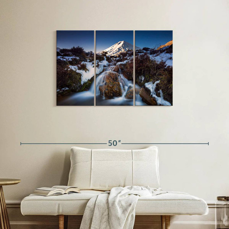 Rorry Tongariro Falls Rush, 24" H x 38" W