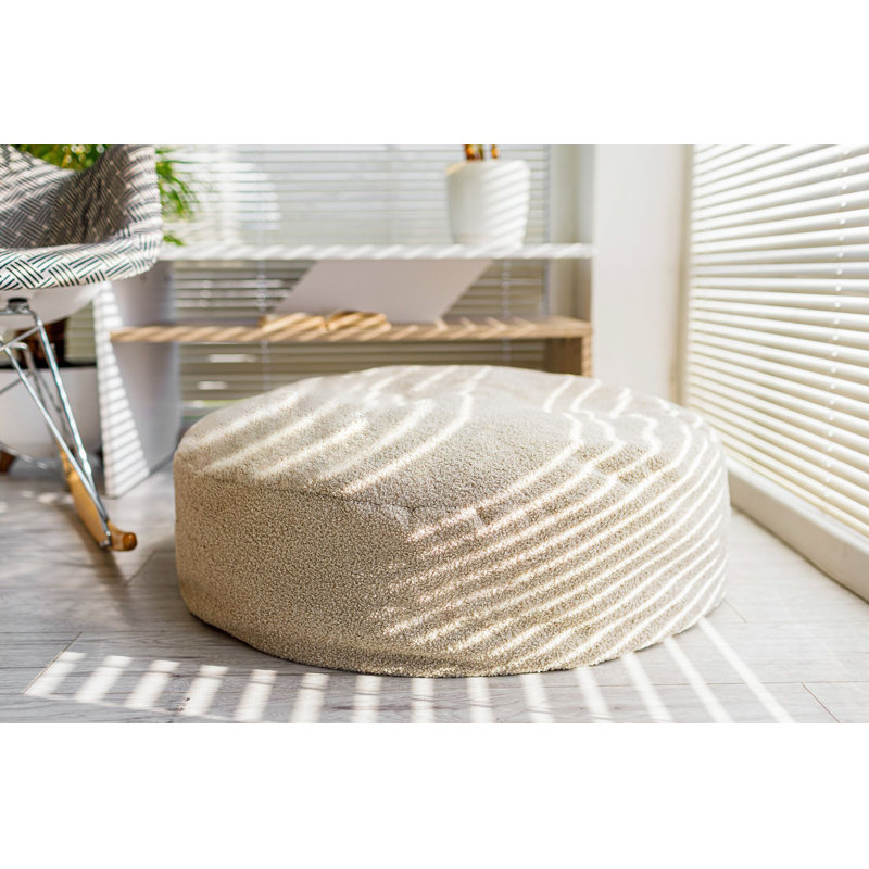 Talmadge Boucle Pet Bed, Dark Beige