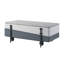Table basse haute brillance avec plateau relevable