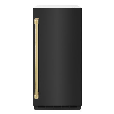ZLINE Autograph Edition 15 in. Touchstone Gourmet Ice Maker with Drain Pump and Door with Handle