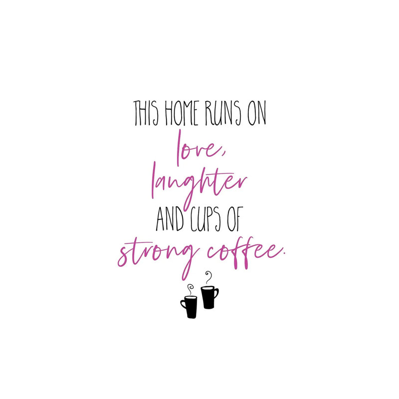«Strong Coffee II» par Melanie Viola - Estampe numérique sur toile tendue avec châssis, H 40 po x l 26 po x P 1,5 po