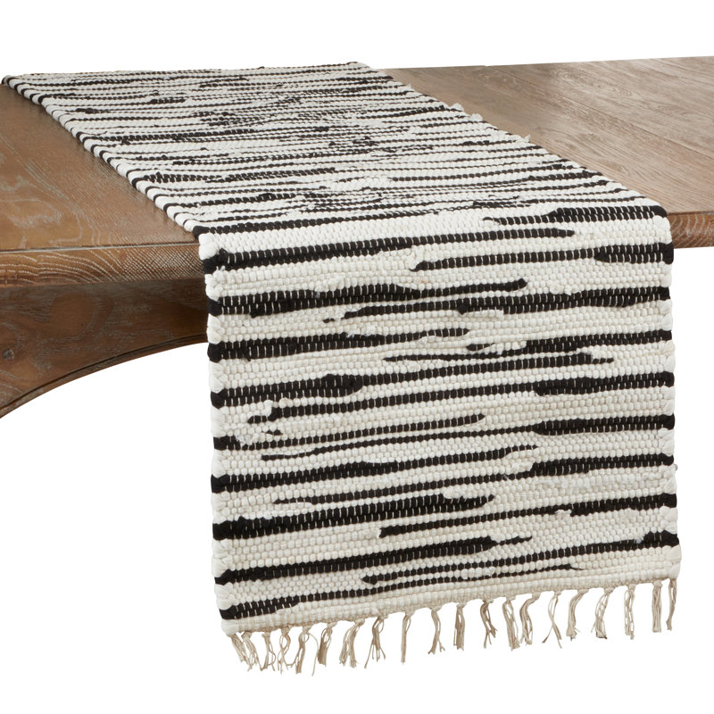 Callis Striped 100% Cotton Table Runner