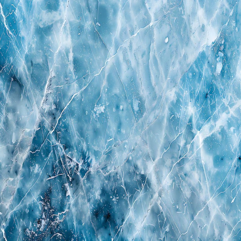 Arctic Crystal Blue Marble, 204" L x 114" W