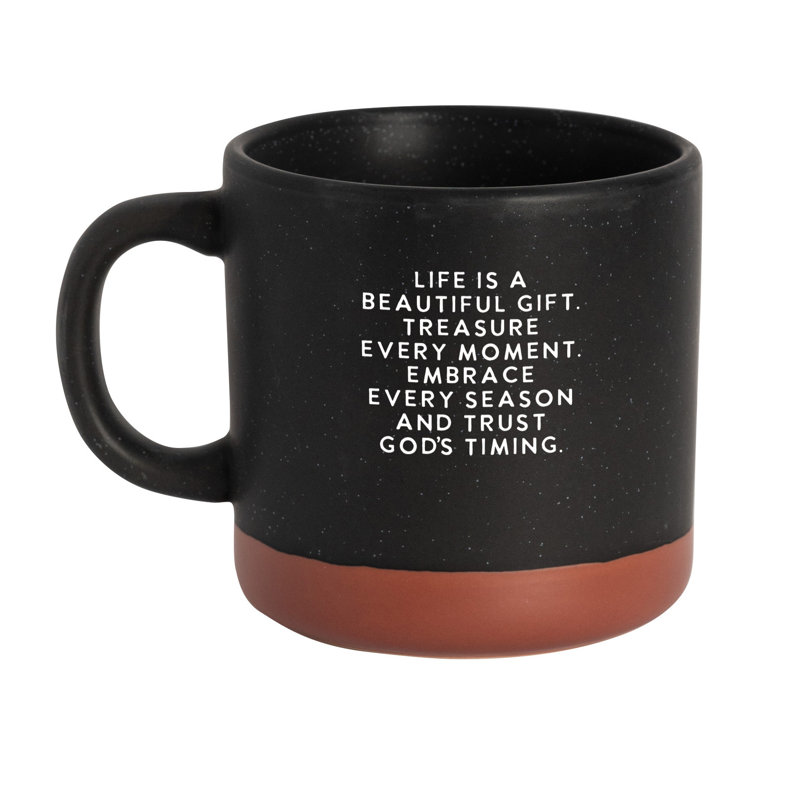 Grateful Living Designer Mug - Holds 14oz