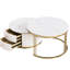 Table basse gigognes 2 tiroirs Elegant Touch