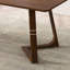 Ensemble de table de salle à manger simple en bois massif rétro-21510501