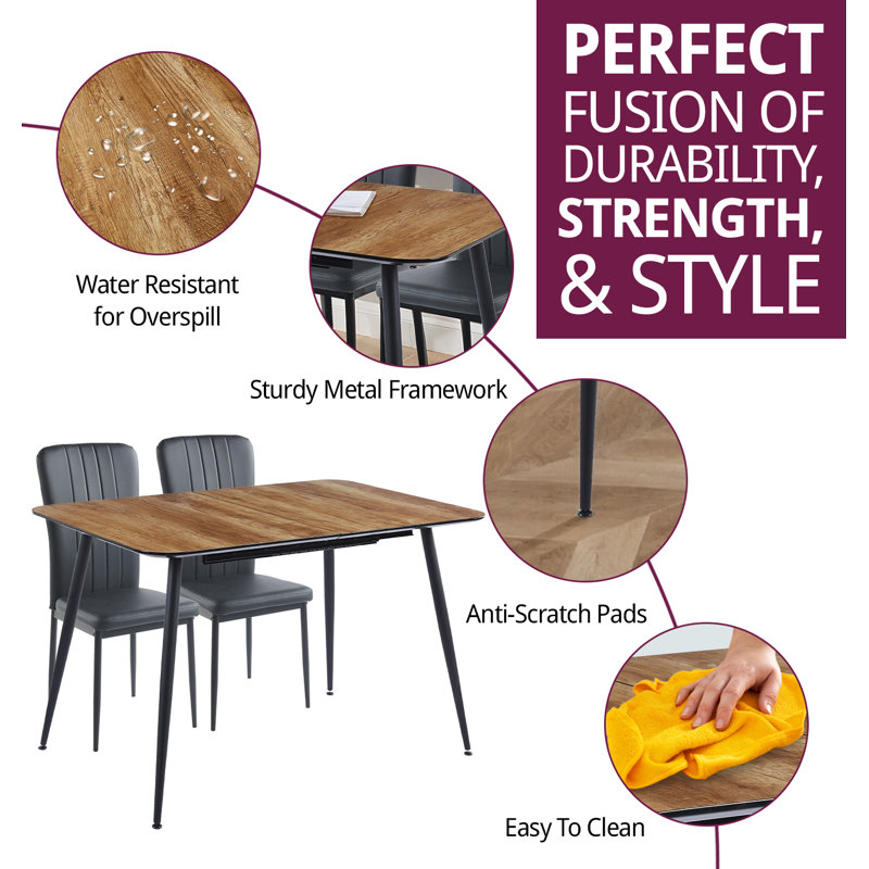 4 - Person Extendable Dining Set