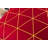 Soft Geometric Gold Printed Square Throw Pillow Cover-1987887076-1987887082