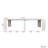 Multifunctional Extendable Console Table