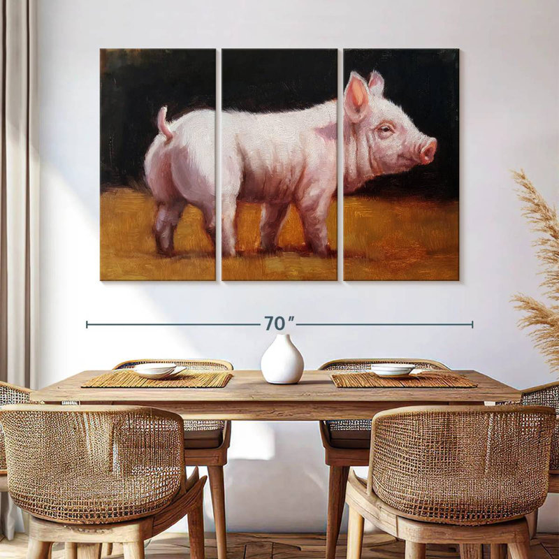 Brampt Wilbur, 42" H x 65" W
