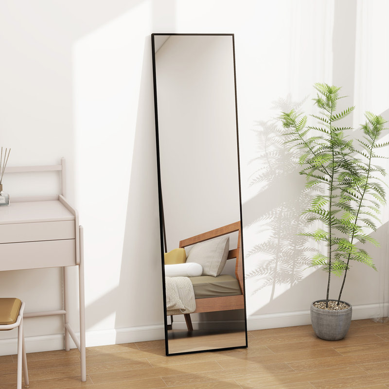 Miroir pleine grandeur, Noir, 59 po x 16 po