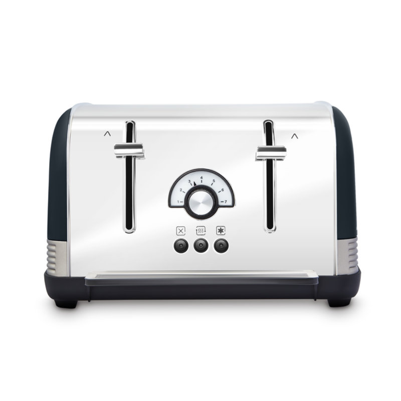 Morphy Richards Venture Retro Kettle and Toaster Onyx