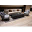 Rectangular SOFIA marble porcelain coffee table 157.5 x 76.2 x 35.6 cm