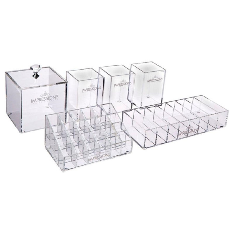 Organisateur de maquillage 6 pièces Diamond Collection