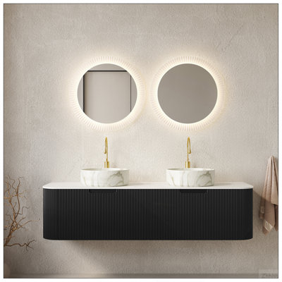 Meuble-lavabo et lavabos pour salle de bain 60 po Dina