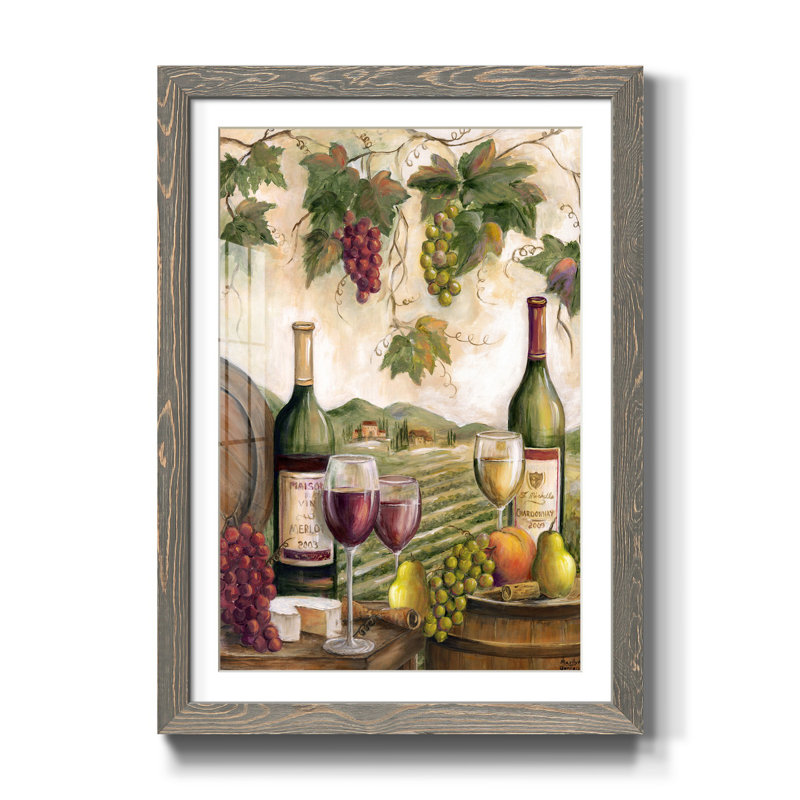 «Pretty Pampas I», reproduction d'art, H 37,5 po x l 27,5 po x P 1,5 po, Cadre en papier gris, Blanc