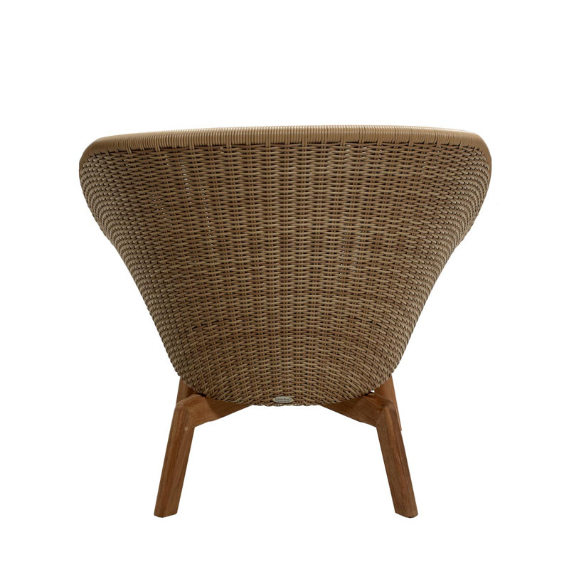 Outdoor Dining Armchair, Natural, Taupe