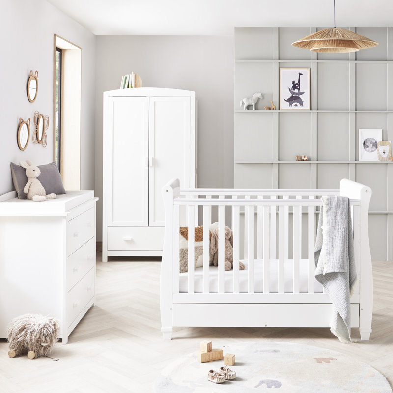 Eva 3 Piece Room Set, White