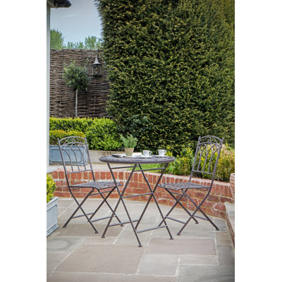 Sorrento 2 - Person Patio Dining Set with Round Table