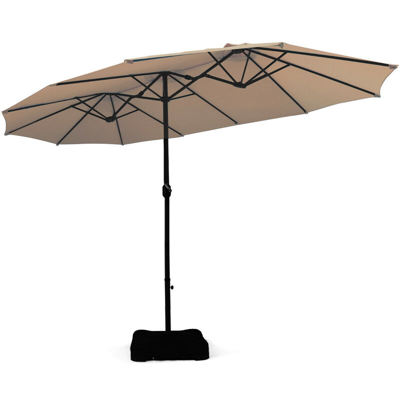 Willey 270 cm W X 460 cm D Octagonal Market Parasol