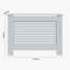 Medium Radiator Cover