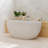 Casainc Freestanding Soaking Solid Surface Resin Stone Bathtub