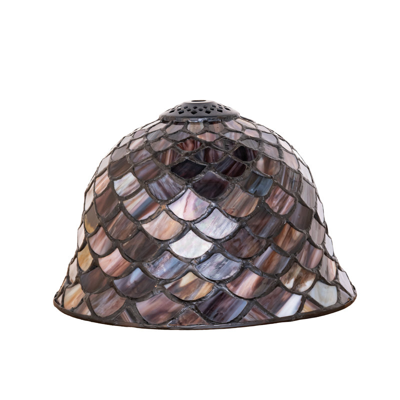8.5" Wide Tiffany Fishscale Shade