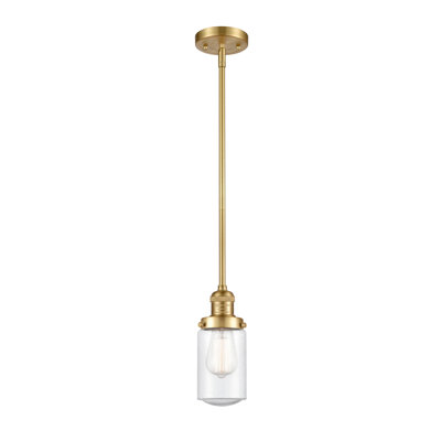 Luminaire suspendu simple à 1 lumière Saroyan