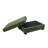 Upholstered Green Square Corduroy Ottoman with Solid Wood Legs, Single Ottoman Modular Part For Sectional Sofa-1655143568-1673159786