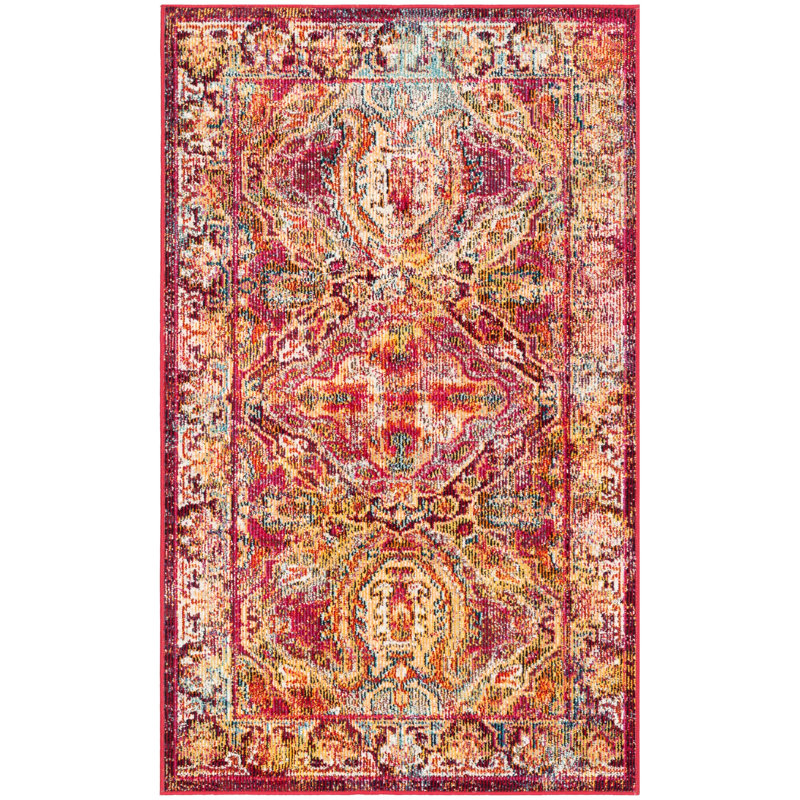 Lavine Crystal Performance Oriental Rug, Rectangle 3' x 5'