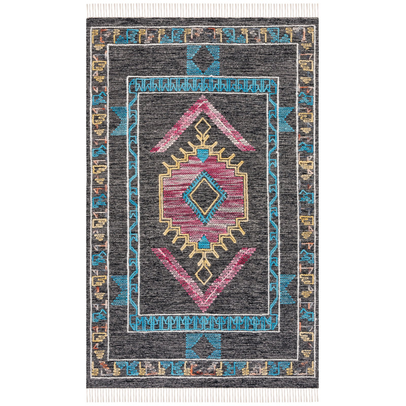 Tapis kilim Kilim, Rectangle de 5 pi x 8 pi